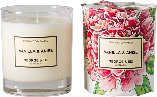 Vanilla & Anise Perfumed Soy Candle - Candle (800x800), Png Download