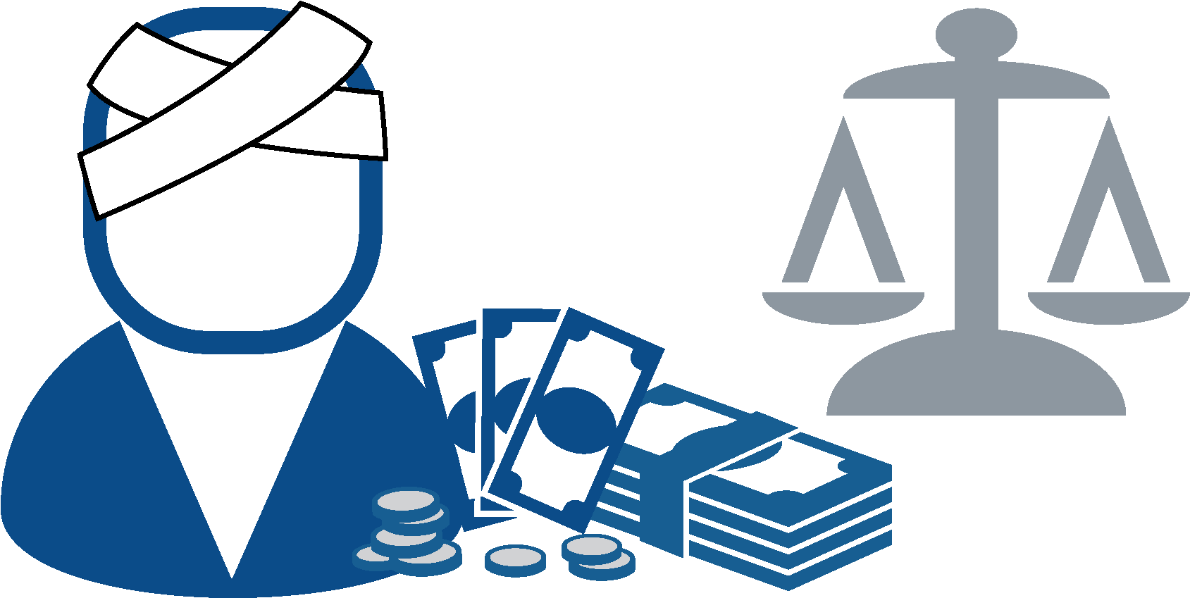 Maritime Injury Claims - Compensation Icon Png (1933x963), Png Download