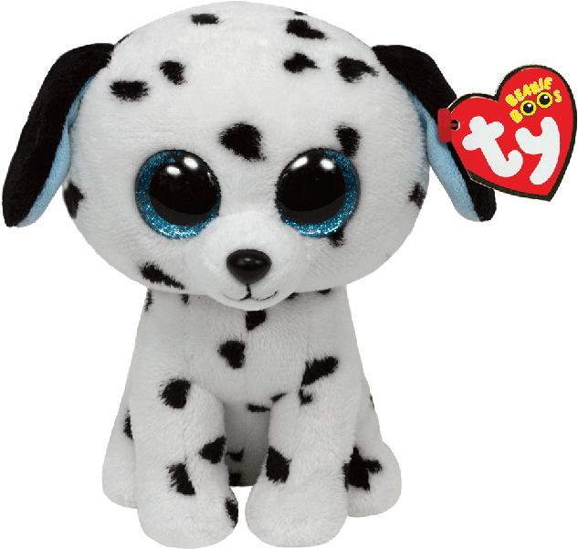 Fetch The Dalmatian - Stuffed Animal Ty S (650x609), Png Download
