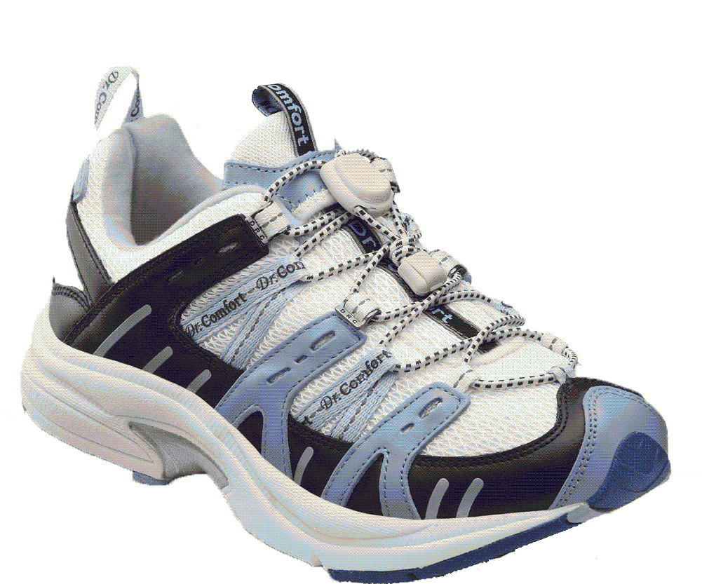 Refresh Blue - Endurance Care Diabetic Dr Comfort Women Sneakers (1000x1000), Png Download