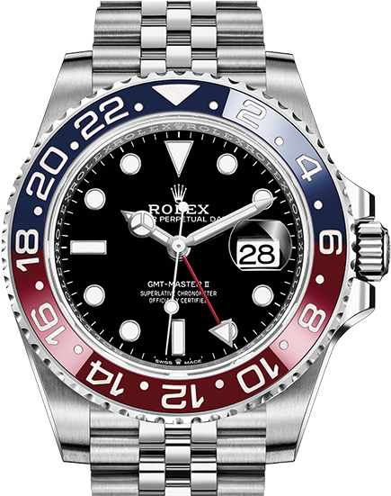 Rolex Gmt Master Ii Oystersteel M126710blro - Rolex Gmt Master Ii (840x550), Png Download