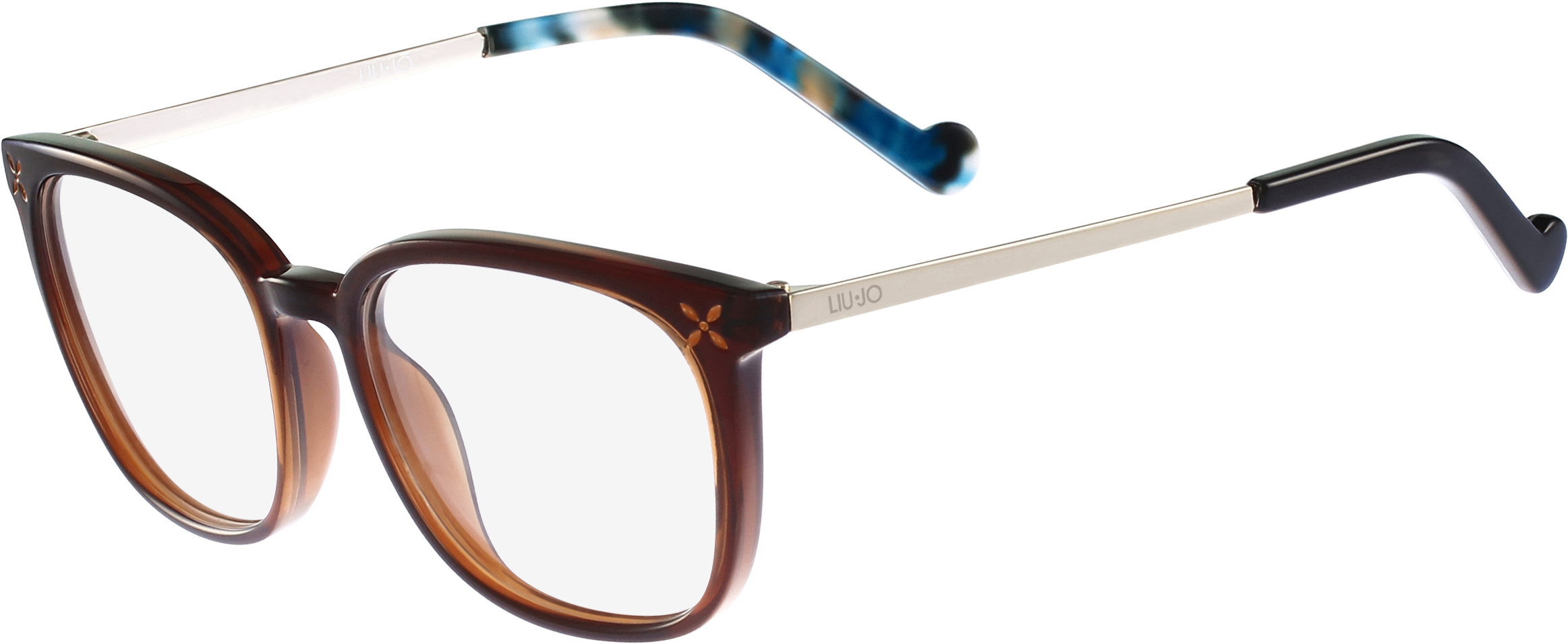 Óculos Graduados Mulher Liu - Lunettes Calvin Klein Bleu (2500x1400), Png Download