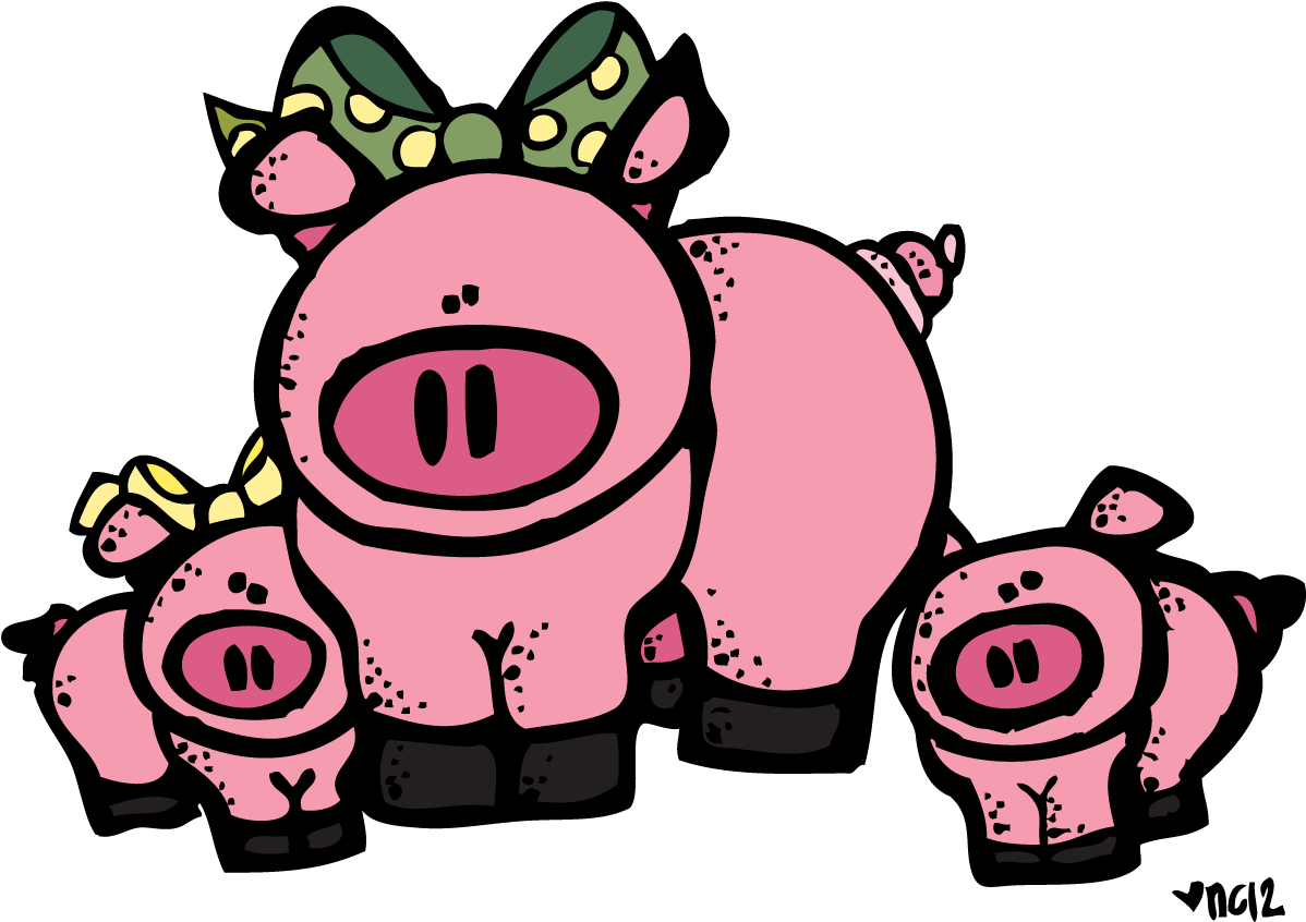 Melonheadz Animals Png - Melonheadz Pig (1200x863), Png Download