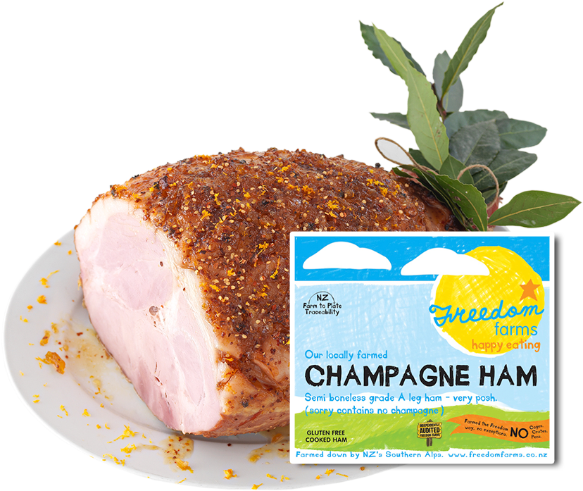 Champagne-ham - Farm (977x696), Png Download