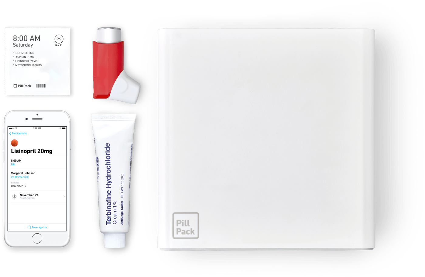 Amazon Acquires Pillpack, An Online Pharmacy That Delivers - Bottle (1400x1002), Png Download