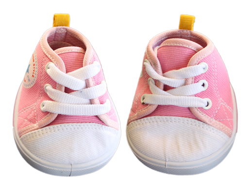 Pink Converse Shoes - Teddy Bear (520x600), Png Download
