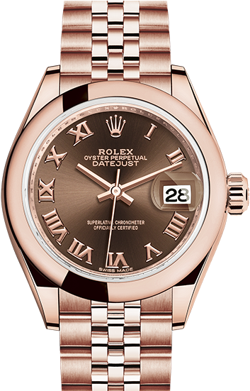 Fake Rolex Women's Watch - Rolex Ladies Datejust 28 (840x550), Png Download