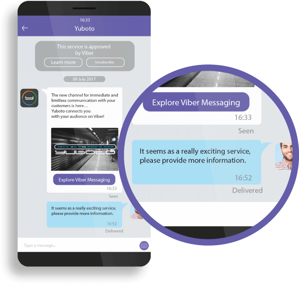 Twoway Viber Messaging - Iphone (989x592), Png Download