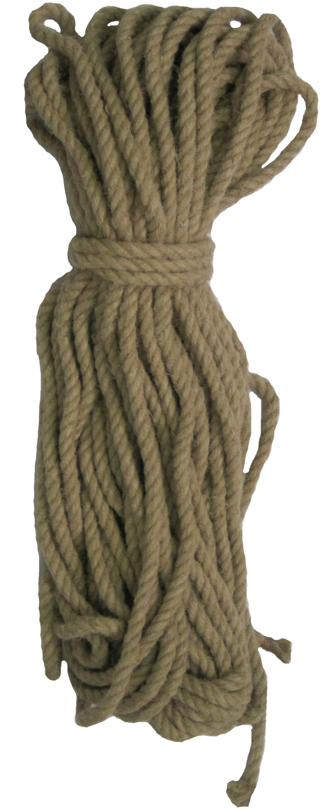 12mm Hemp Rope Coil - Skipping Rope (554x1186), Png Download