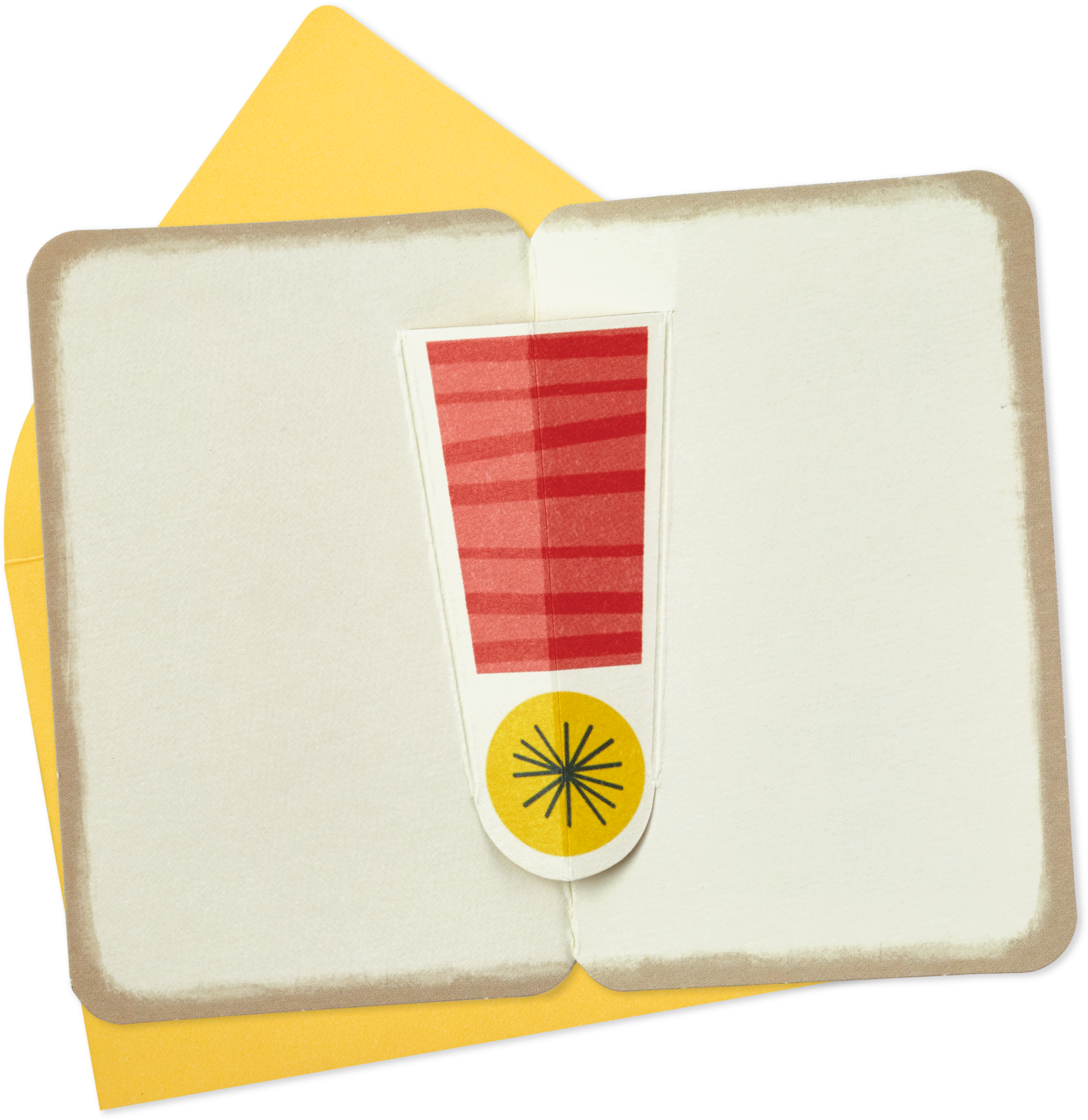 25" Mini Exclamation Points Pop Up Blank - Flag (1470x1470), Png Download