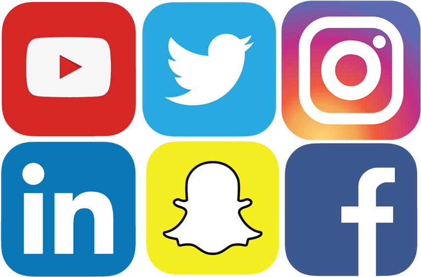 Go Viral - Social Media Icons Hd Png (900x600), Png Download