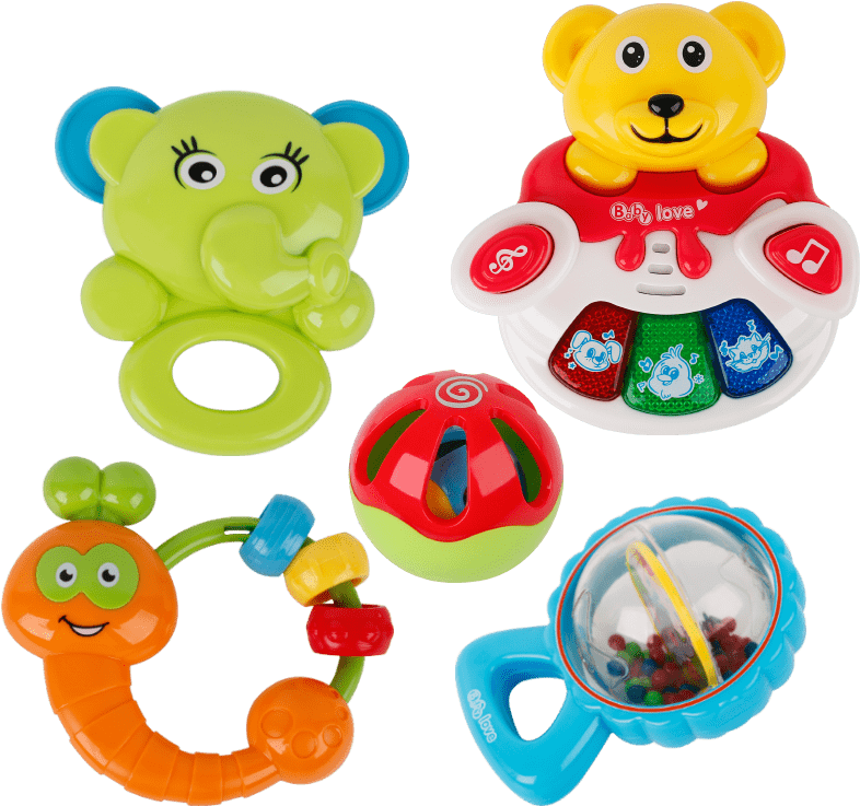 Sets A) Abs Material Exercise Baby Hand Eye Coordination - Baby Toys (800x800), Png Download