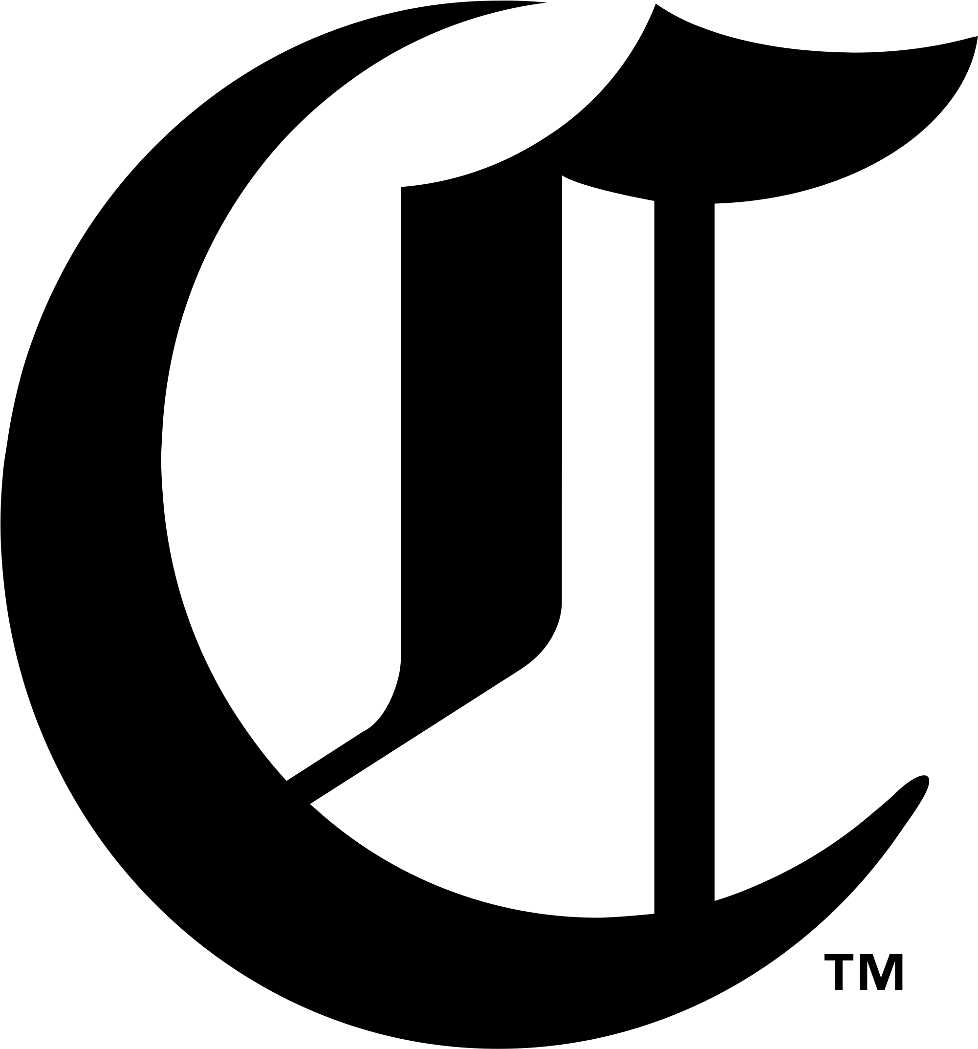Cincinnati Reds Script C Logo Black - Black Cincinnati Reds Logo (955x1035), Png Download