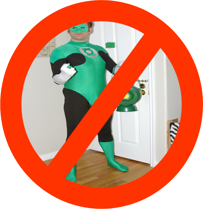 So Does This - Green Lantern Costume (775x799), Png Download