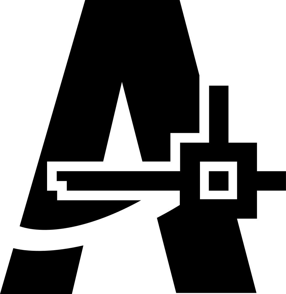 Autocad Symbol Png - Autocad En Blanco Y Negro (954x980), Png Download