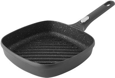 Grill Pans And Griddle Pans - Frying Pan (556x556), Png Download