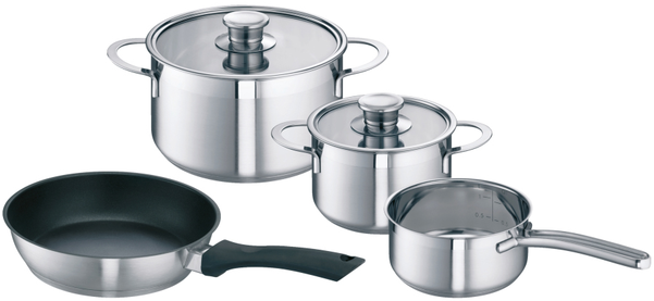 Neff Set Of 3 Pots And Pan For Induction Cooktop Z9442x0 - Free Neff Induction Pan Set (600x600), Png Download