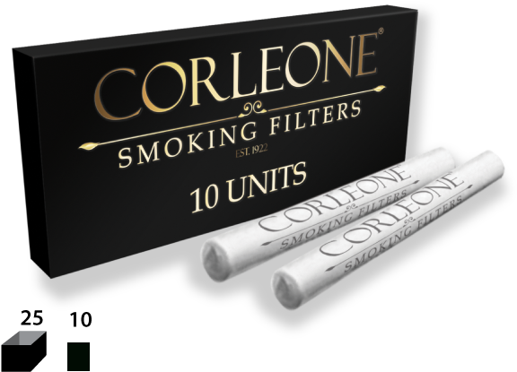 Corleone Smoking Pipe Filters 10/pack - Graphic Design (640x480), Png Download