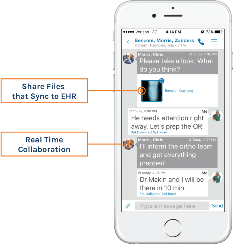 Hipaa Compliant Texting And Messaging App - Iphone (889x827), Png Download