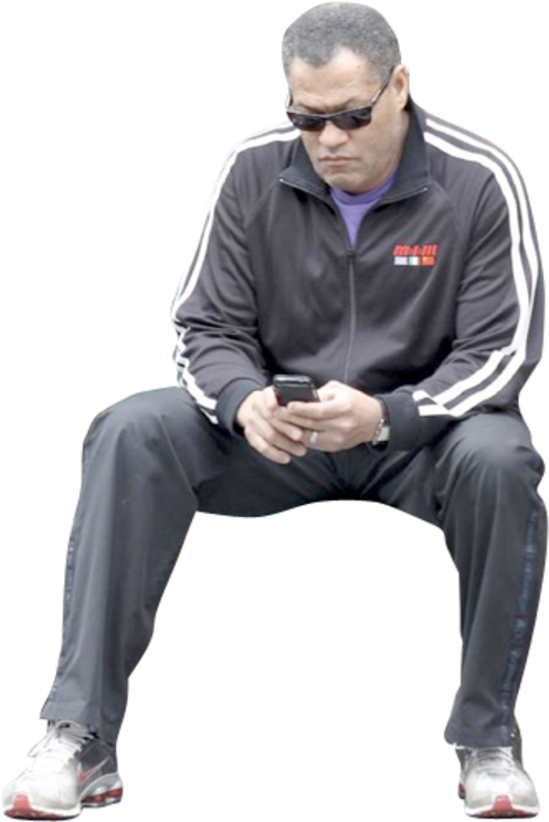 Sad Fishburne / Sad Morpheus - Sad Laurence Fishburne (600x894), Png Download