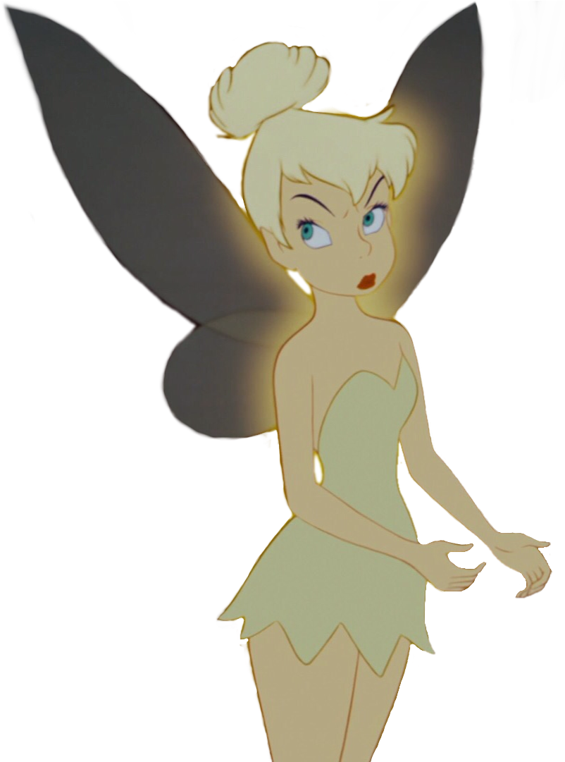 2d Tinkerbell 3 Transparent - Fairy (814x1080), Png Download