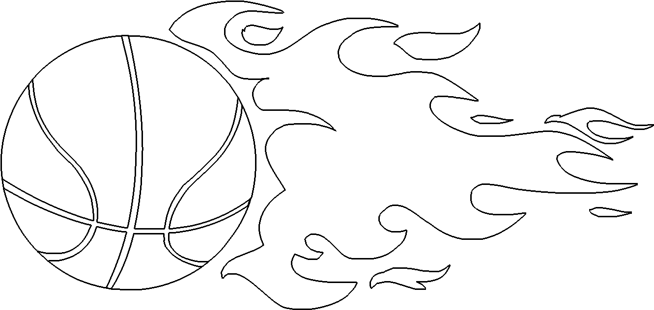 dessin de ballon basket full size png download seekpng seekpng
