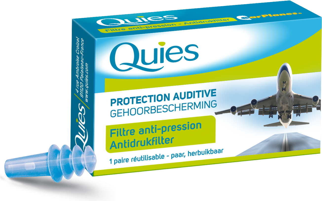 Acercar - Quies Ear Planes Adultes 1 Paire (1356x900), Png Download