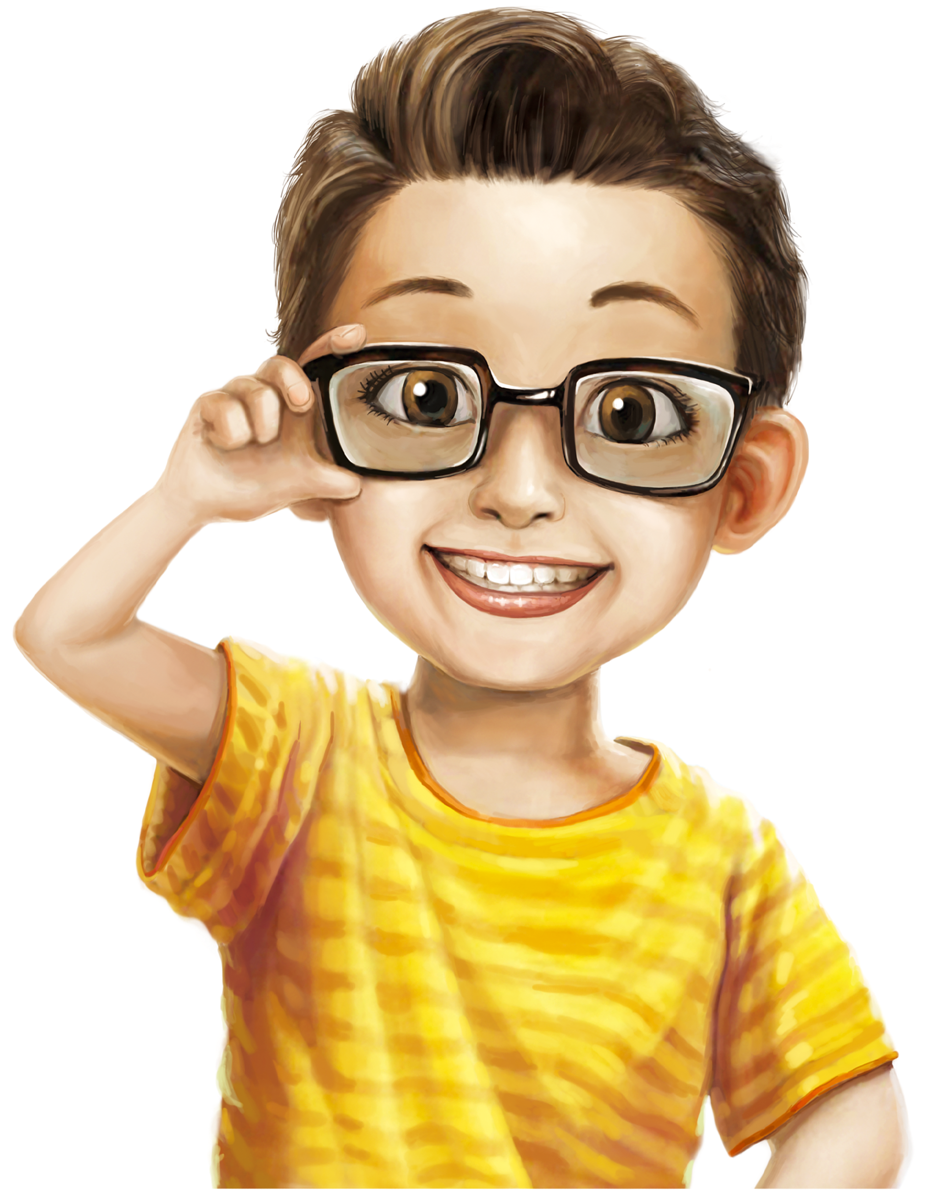 Chinese Cartoon Characters English Yue Children Clipart - Chinese Boy Cartoon Character (2480x3508), Png Download