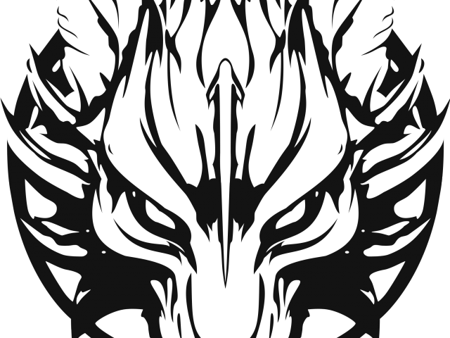 Wolf Tattoos Clipart Norse Wolf - Final Fantasy Vii Simbolo Cloud (640x480), Png Download