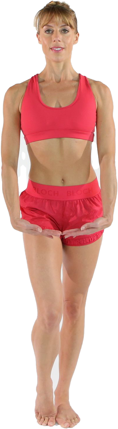 Long And Lean Ballerina Body Workout Ballerina Back - Girl (1564x1800), Png Download