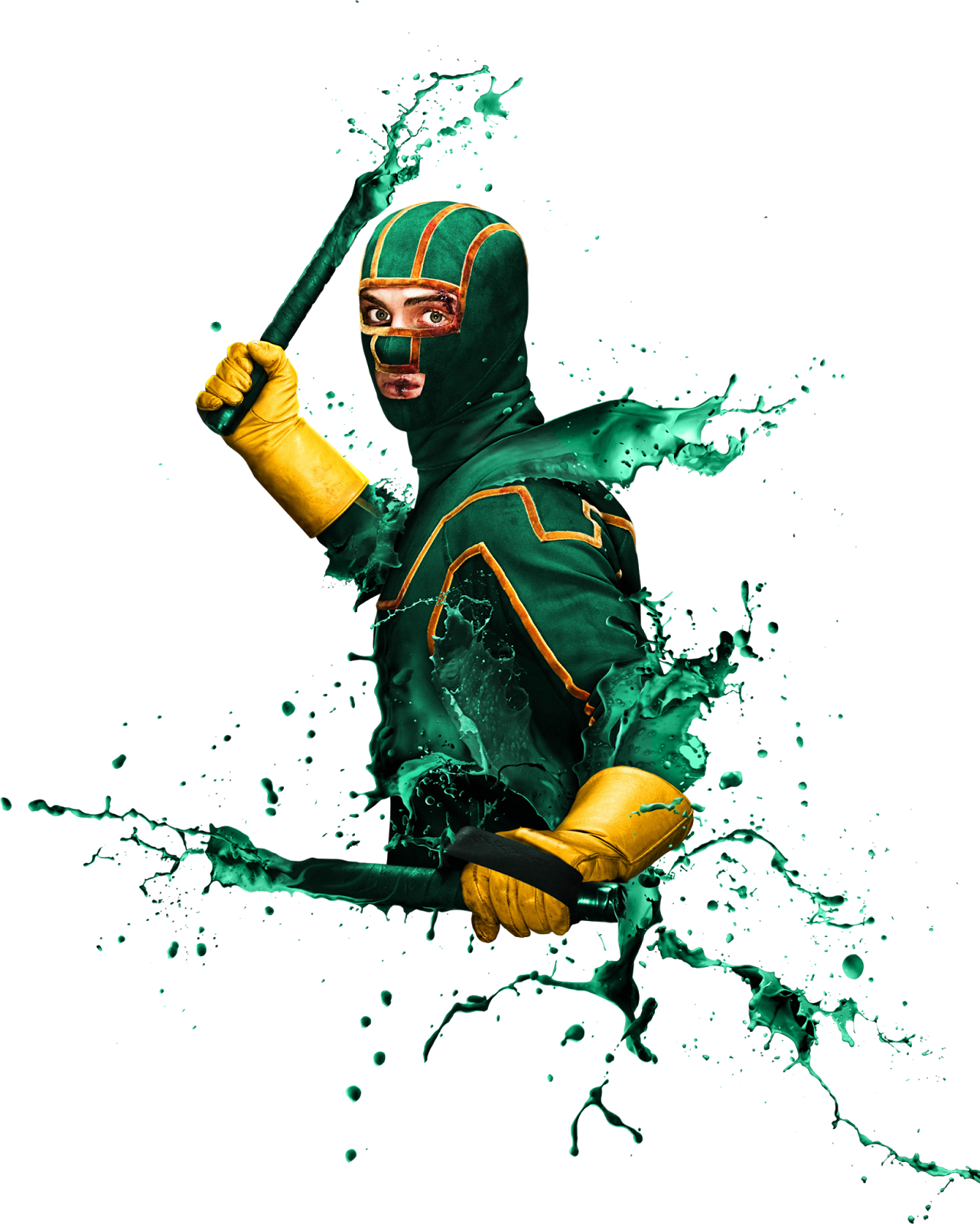 Png Kick Ass (1281x1600), Png Download