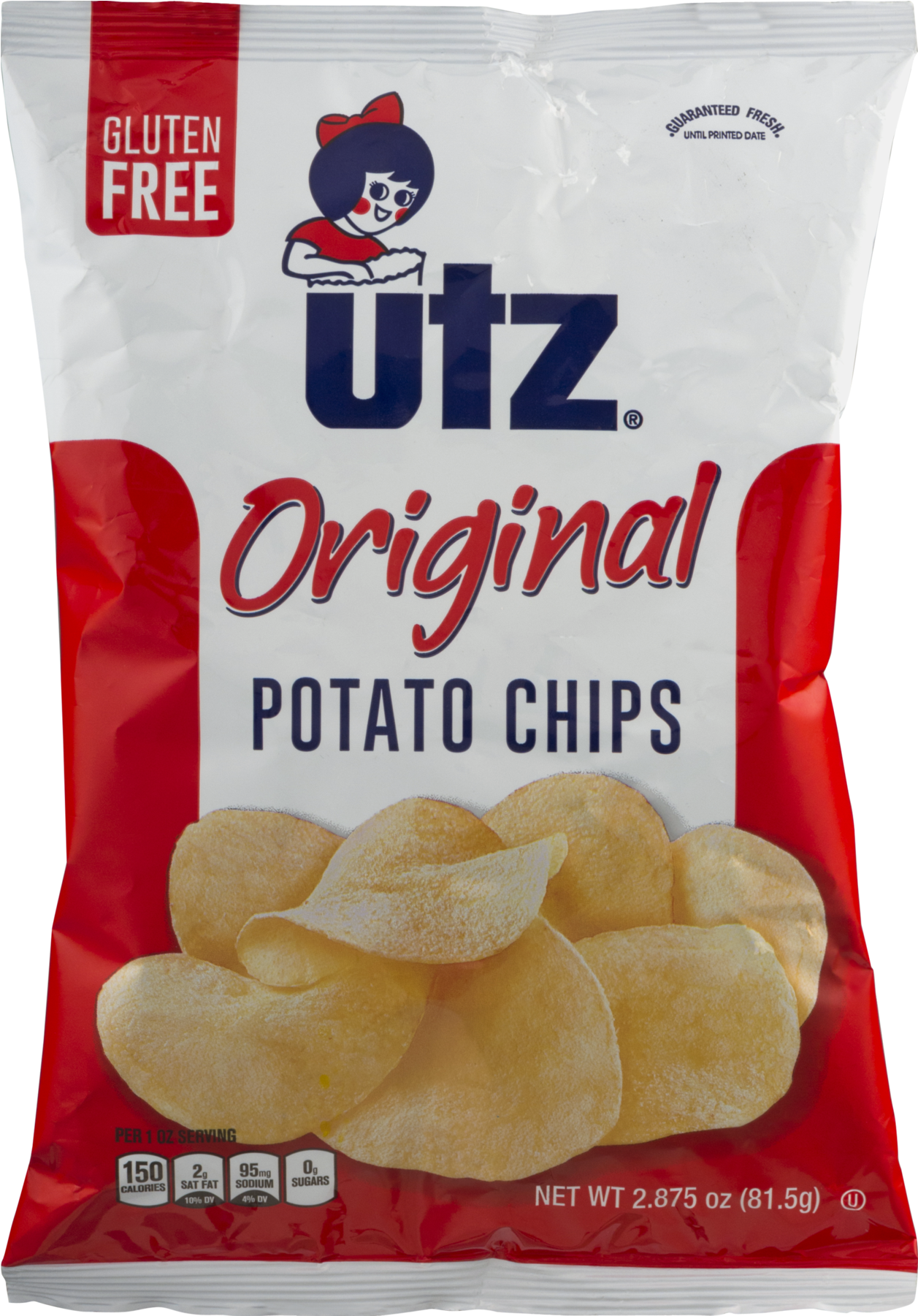 Utz Quality Foods Potato Chips (1800x1800), Png Download