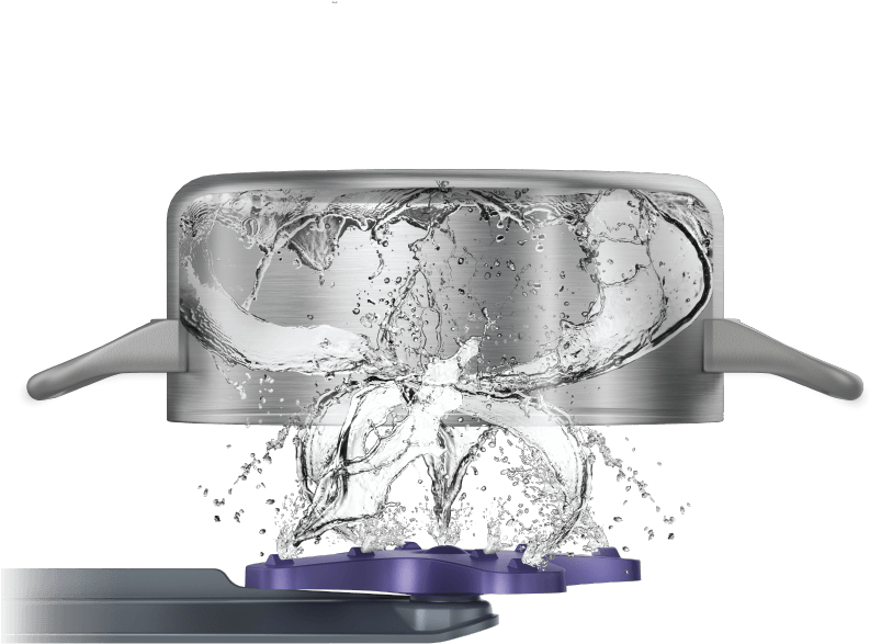 Voltas Beko Dishwasher 360 Degree Rotating Head Function - Dishwasher (800x700), Png Download