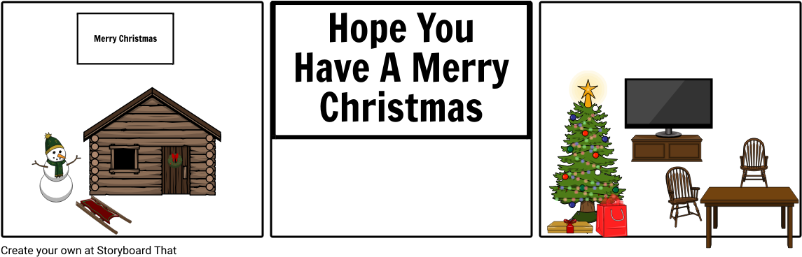 Christmas Card - Christmas Tree (1164x385), Png Download