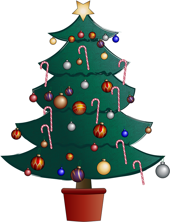 Christmas Tree (1400x1400), Png Download