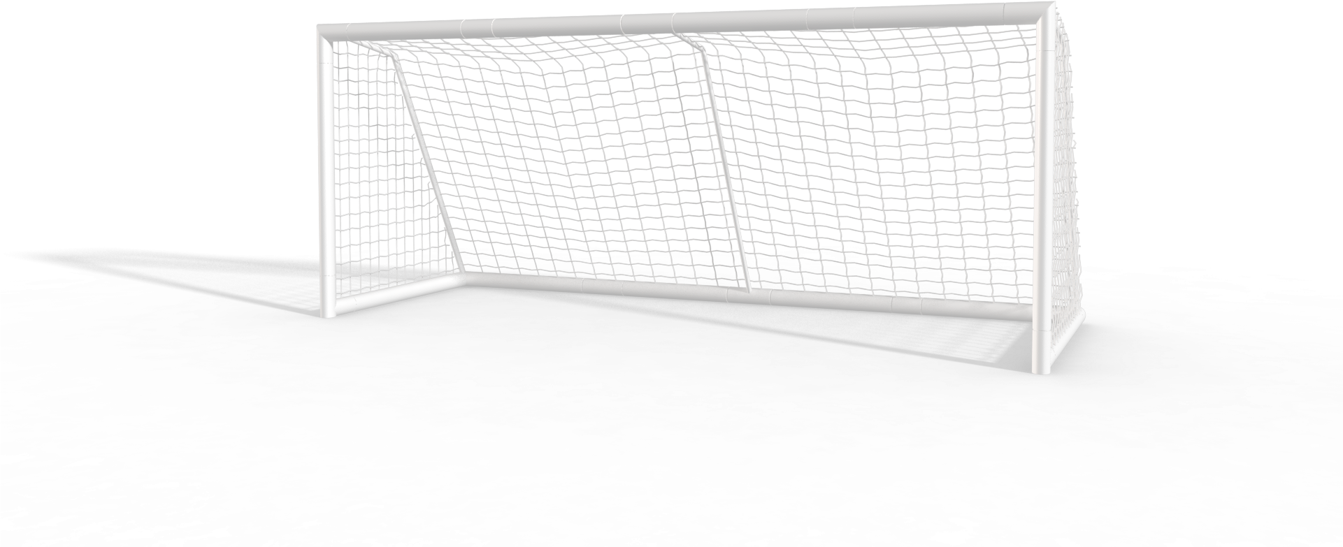 5x2m Portable Pvc Soccer Goal (1920x1080), Png Download