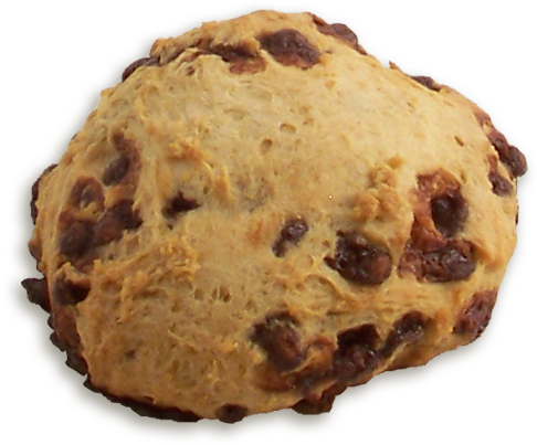 Chocolate Chip Scones Png (800x800), Png Download
