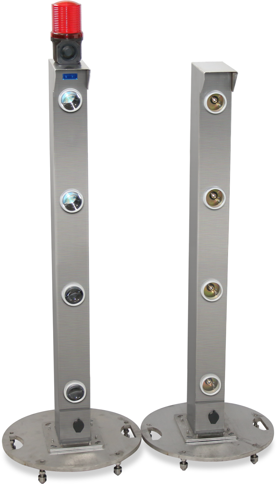 Portable Laser Intrusion Detector Ip67 Alarm Detector - Loudspeaker (1486x1824), Png Download