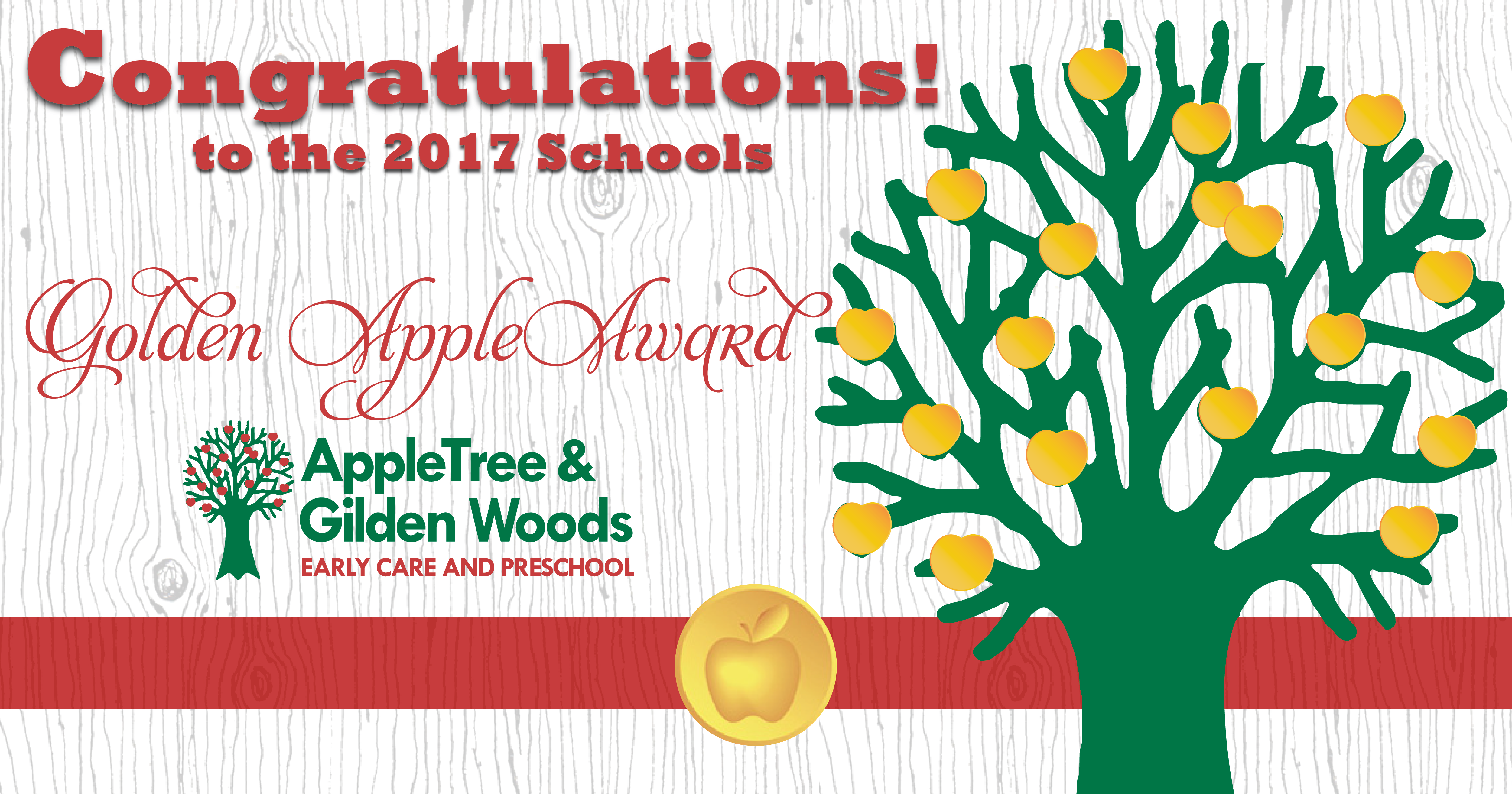 A Record Breaking Year For Golden Apple Recipients - Boom (5001x2627), Png Download