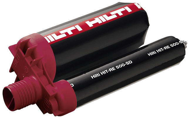 Rl Hilti Re 500 Sd L041490 - Hilti Hy 70 (930x400), Png Download