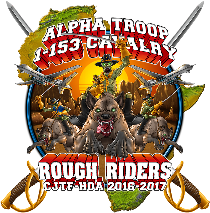 Alpha Troop 1-153 Cavalry Rough Riders Coffee Mug - Pc Game (750x750), Png Download