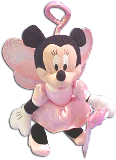 Minnie Mouse Halloween Fairy Princess Disney Plush - Minnie Mouse Fairy (500x660), Png Download