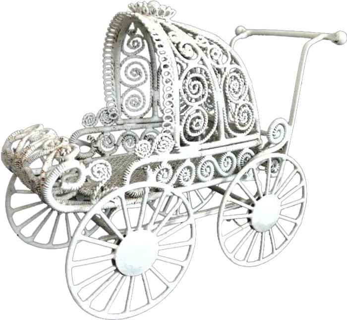 699 X 699 4 - Pram Vintage Black And White (699x699), Png Download