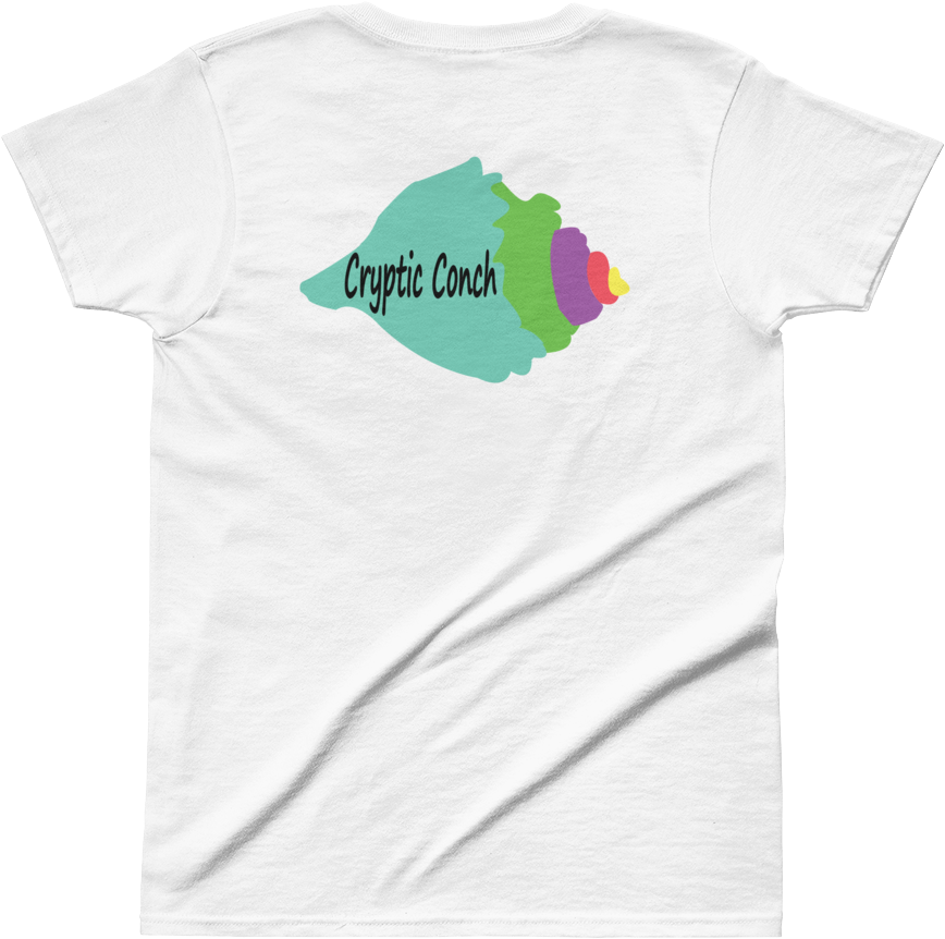 Cryptic Conch Women's Tee - Earth (1000x1000), Png Download