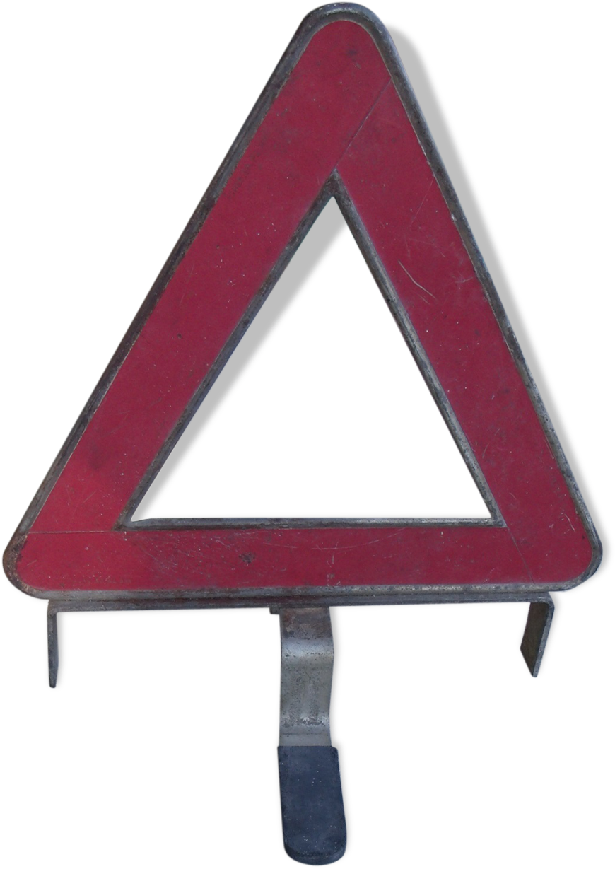 Download Former Triangle Of Vintage Metal Signs - Traffic Sign ...