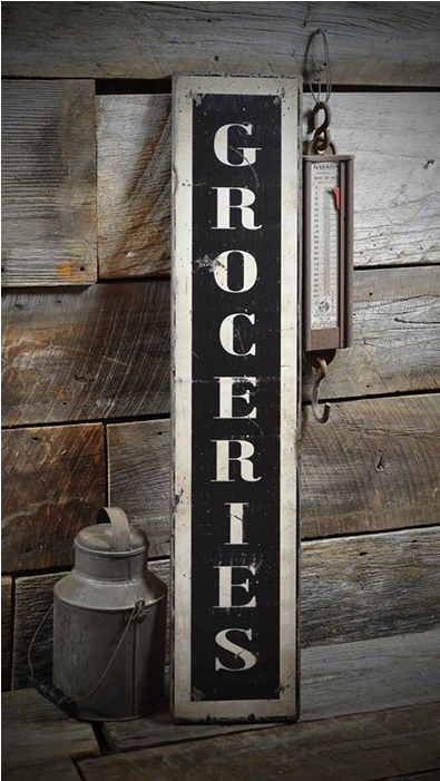 Vertical Groceries Sign - Boat Rides Sign (700x700), Png Download