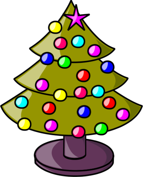 Electrical Christmas Clip Art (600x743), Png Download