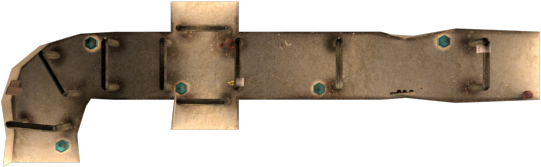 Some Texture Maps Of The Cloth And The Cross Hallway - Belt (640x480), Png Download