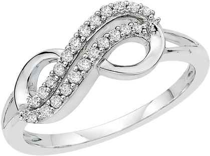 Rf0522-09v - Pre-engagement Ring (570x570), Png Download