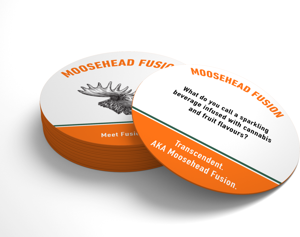 Moosehead Coasters - Cd (1000x789), Png Download